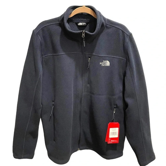 The North Face Sweater Fleece Jacket Urban Navy Heather size XL Style NF0A3LH7 - Picture 4 of 11